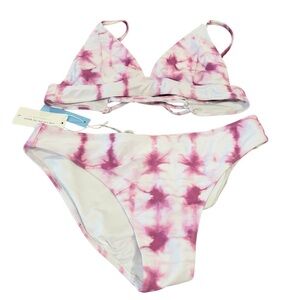 Cupshe pink size large swim suit.